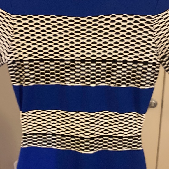 KENDALL + Kylie Striped Bodycon Dress Small - Picture 5 of 11